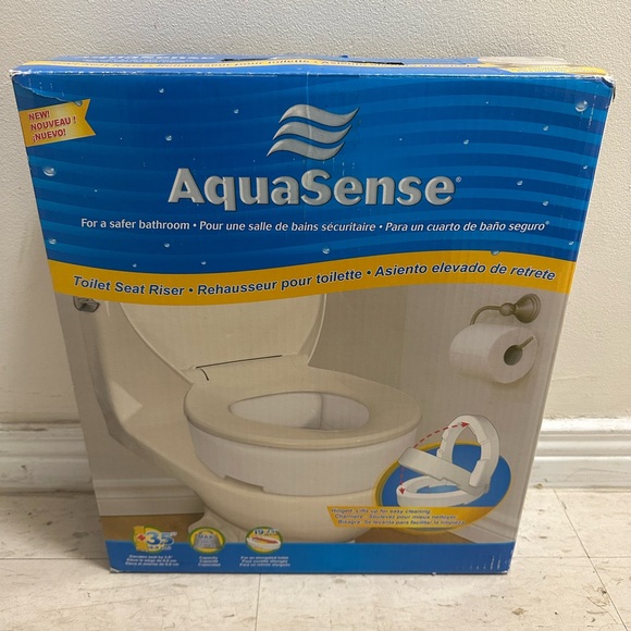 AquaSense Toilet Seat Riser - Picture 1 of 3